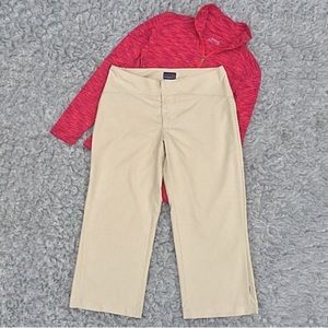 Awesome light tan capri pants from Patagonia